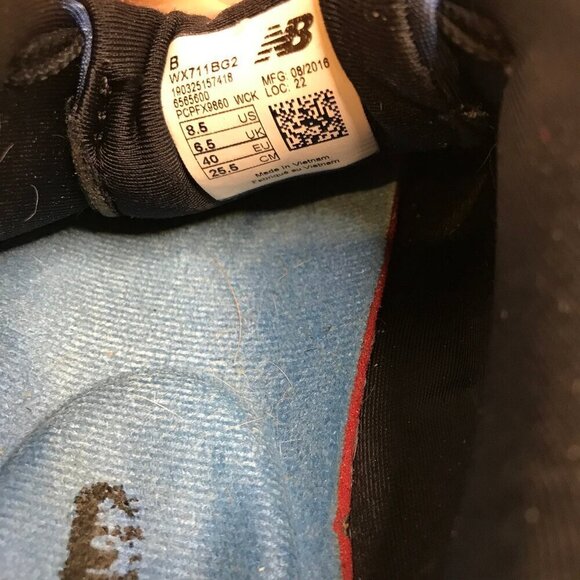 NEW BALANCE WOMENS 711 VZ 2 SNEAKERS SIZE 8.5 - Picture 7 of 7